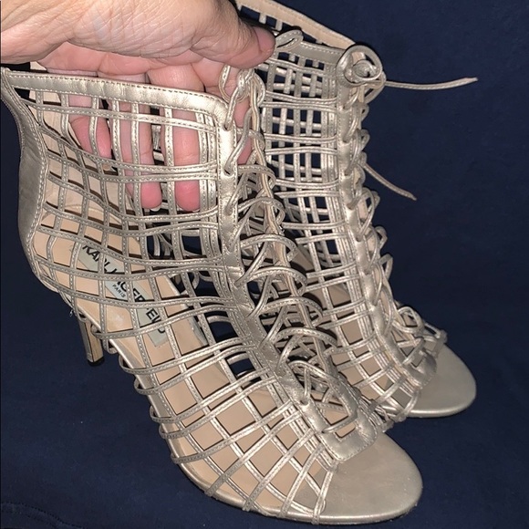 Karl Lagerfeld Shoes - KARL LAGERFELD cage sandals - 9.5